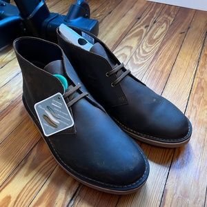 Clark’s Busharce Shoes Dark Brown